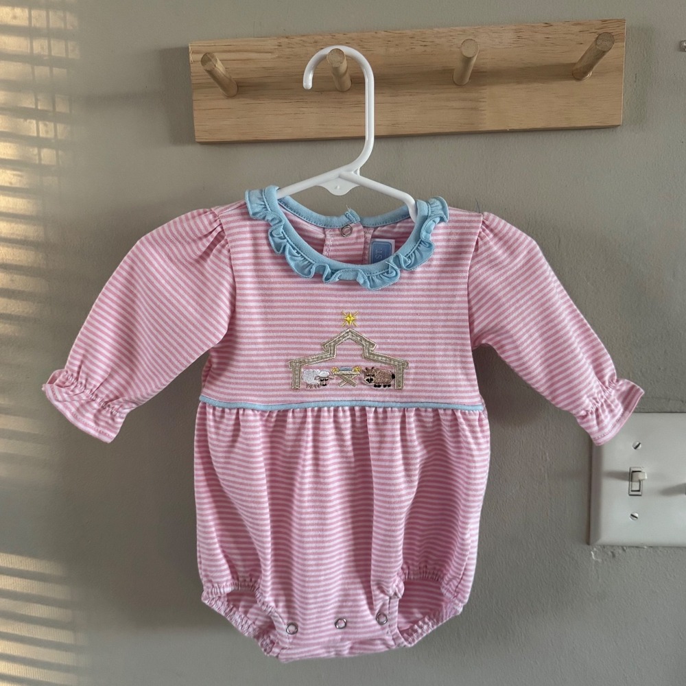 NWT Nativity Ruffle Bubble‎